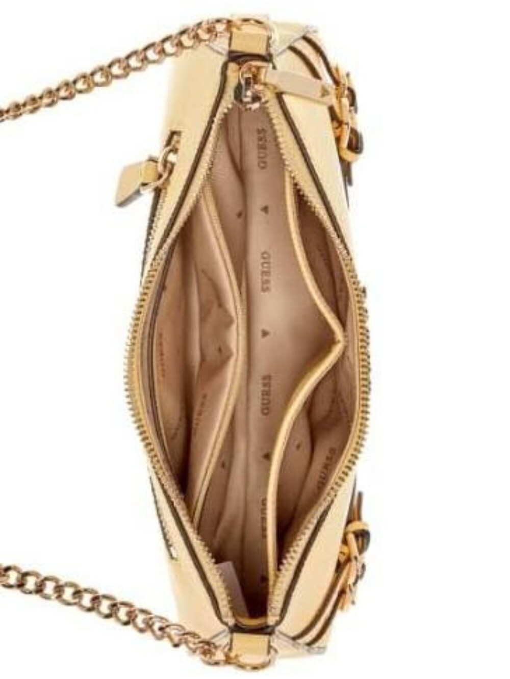 GUESS Bramina Shoulder Bag Yellow - Picture 4 of 7